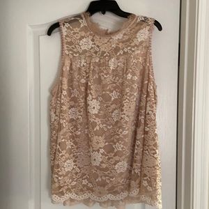 Alter’d State blush lacy tank